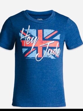 LENNON & MCCARTNEY size 18 month "Hey Jude" Flag T-shirt. Unisex RARE! $24